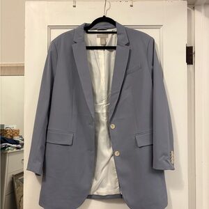 H&M Blue/Gray Blazer